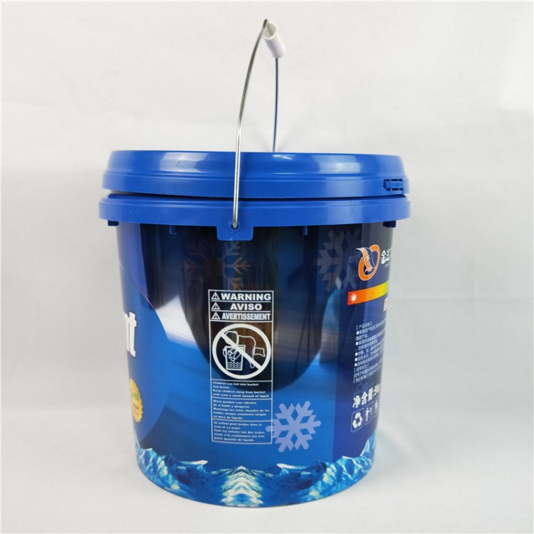 10L包裝桶 油漆桶10KG潤(rùn)滑桶10升防水桶 10化工桶 模內(nèi)貼涂料桶