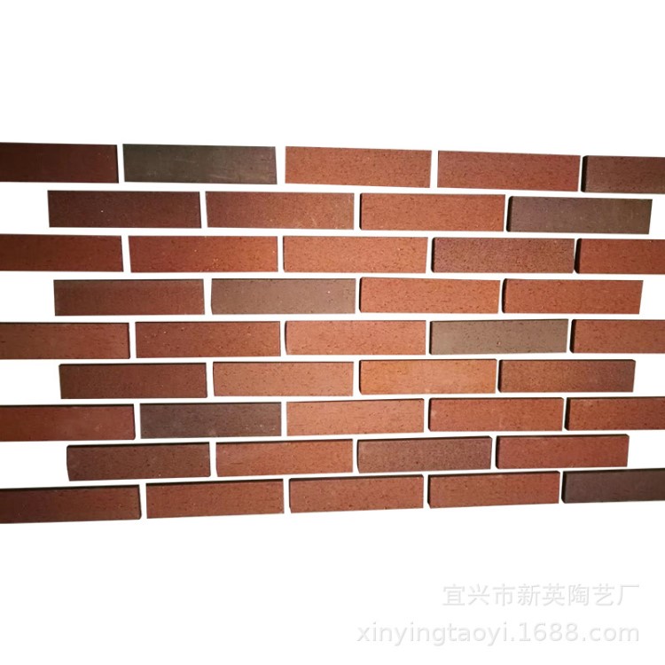 宜興外墻劈開磚陶土燒結(jié)磚紅色外墻劈開磚文化磚內(nèi)墻裝飾磚