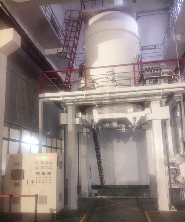 供應鈦合金不銹鋼立式旋轉加熱氣淬爐 底部進料方便快捷 節能