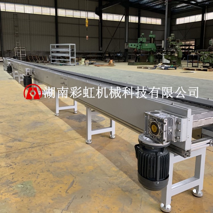 湖南廠家直供防靜電皮帶輸送線 爬坡帶 滾筒線 鏈板機 鏈條線