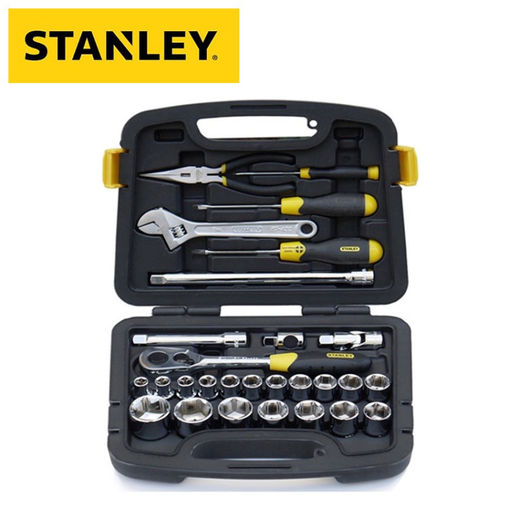 STANLEY/史丹利工具28件套综合性组套机修汽修工具套装 91-938-22