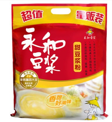 永和豆?jié){1200g甜味豆?jié){粉營養(yǎng)早餐袋裝速溶沖飲豆?jié){一件代發(fā)批發(fā)