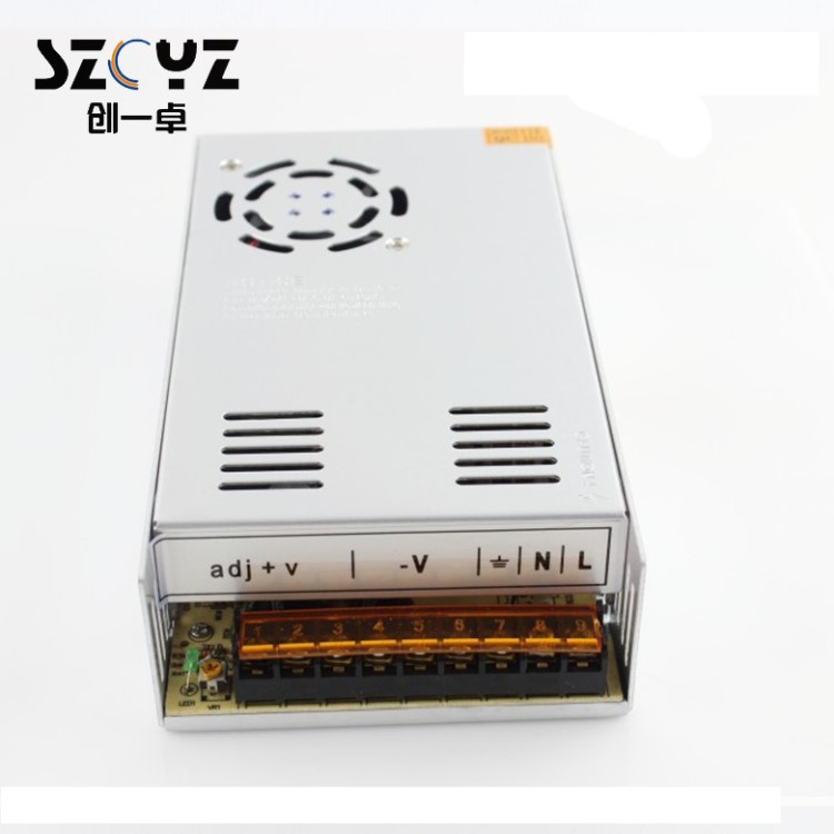12V30a開關(guān)電源360W鐵殼直流監(jiān)控電源 大功率LED設(shè)備安防led燈箱