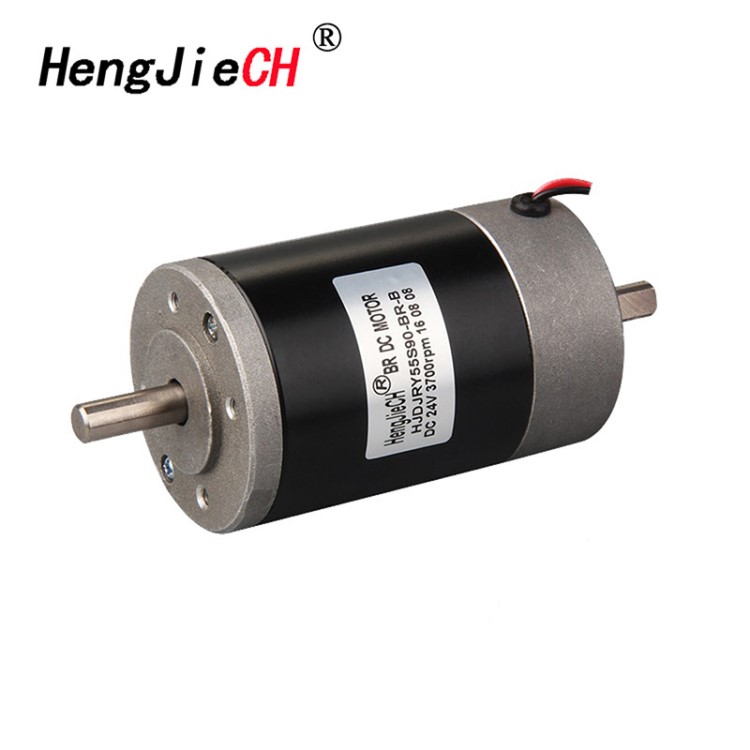 廠家供應HJDJR55S90-BR-B直流有刷電機 高品質稀土直流有刷電機