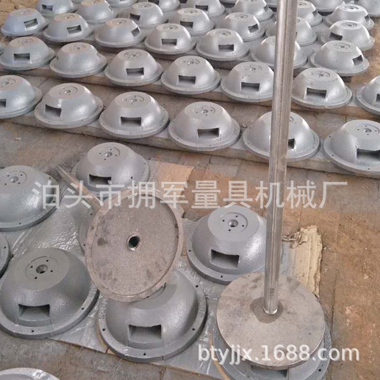 廠家直銷 鑄鐵圓形底座 話筒支架配重塊 太陽傘燈飾底座加工噴涂
