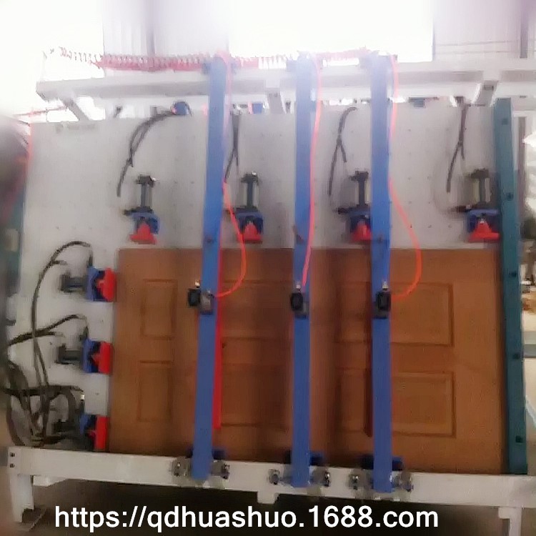木工機械 液壓式實木框架組裝機單雙面帶孔門窗組合機設(shè)備低價直