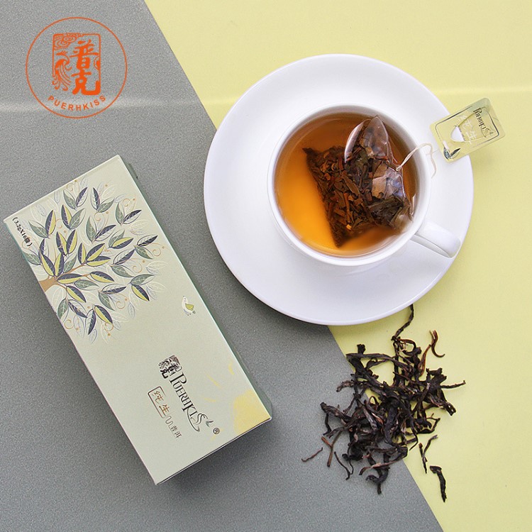 普克 云南普洱茶廠自然發(fā)酵養(yǎng)生茶 普洱生茶 單獨(dú)食品茶包