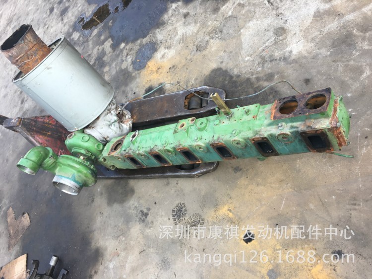供應(yīng)沃爾沃TAMD163A船用發(fā)動(dòng)機(jī)水冷排煙管3825337