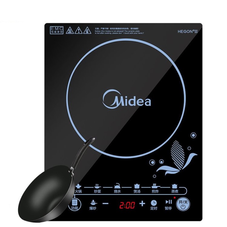 Midea/美的 C21-SN2105电磁炉多功能 家用大火力火锅炉触摸