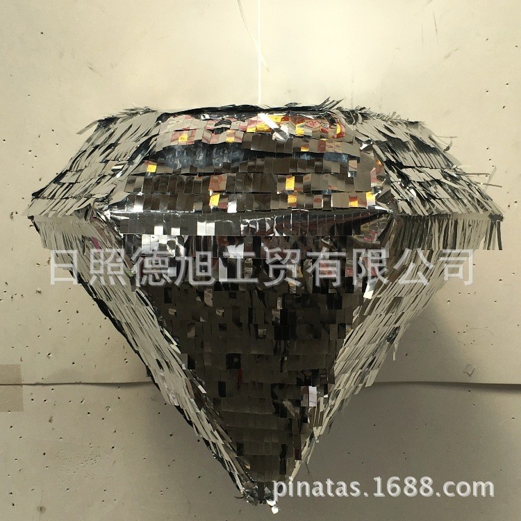 pinata,PINATA,鋁箔鉆石皮納塔，Aluminum foil diamond pinata