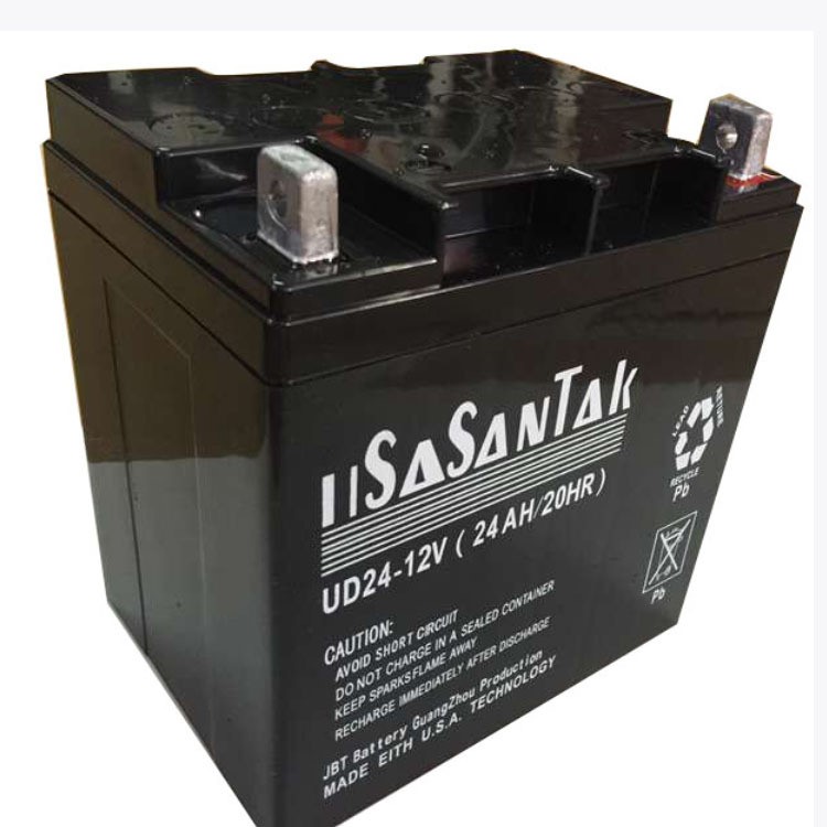 计算机稳压器/USASANTAK12V24AH铅酸免维护太阳能/UPS蓄电池