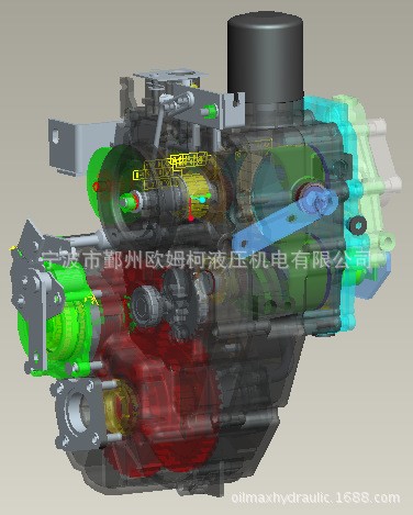 洋馬插秧機液壓無級變速器