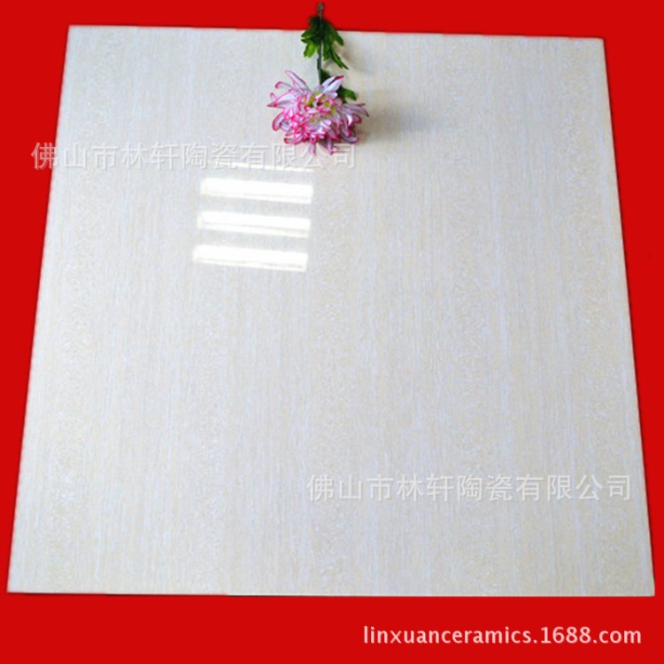 工廠供應(yīng) 600*600 黃色顆粒木紋線石拋光磚佛山地磚瓷磚工程出口