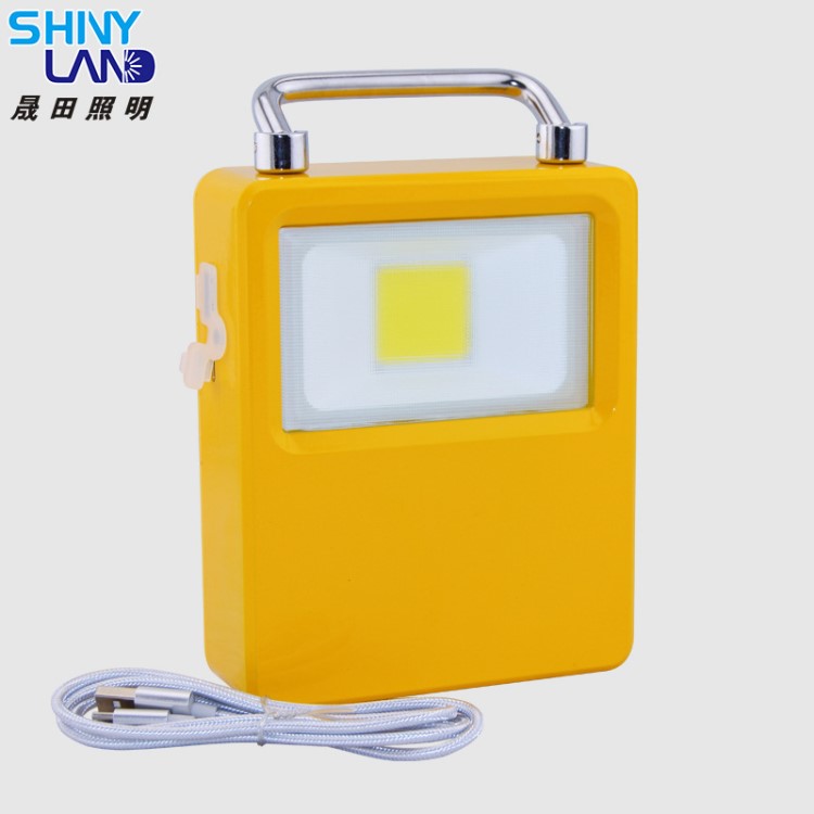 便捷式LED手提充電投光燈20W30W50W太陽(yáng)能應(yīng)急戶外露營(yíng)釣魚投光燈