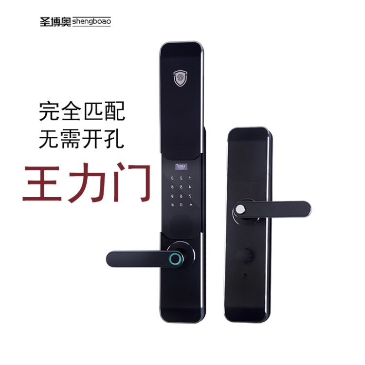 力門專用指紋鎖智能防盜門鎖家用電子鎖手機遠程密碼鎖防盜貓眼