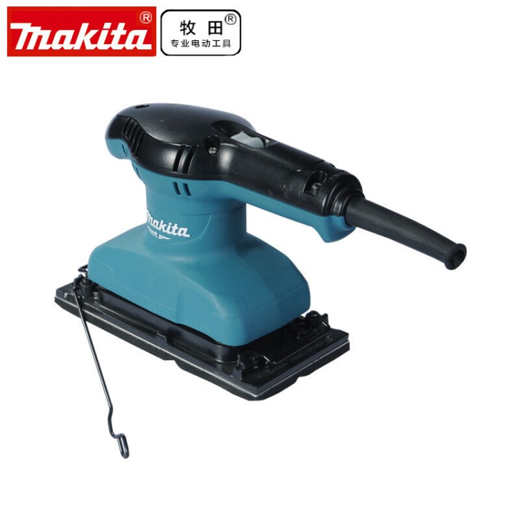 牧田砂光機平板式M9201B砂紙機小方砂打磨機木工 油漆除銹打磨木