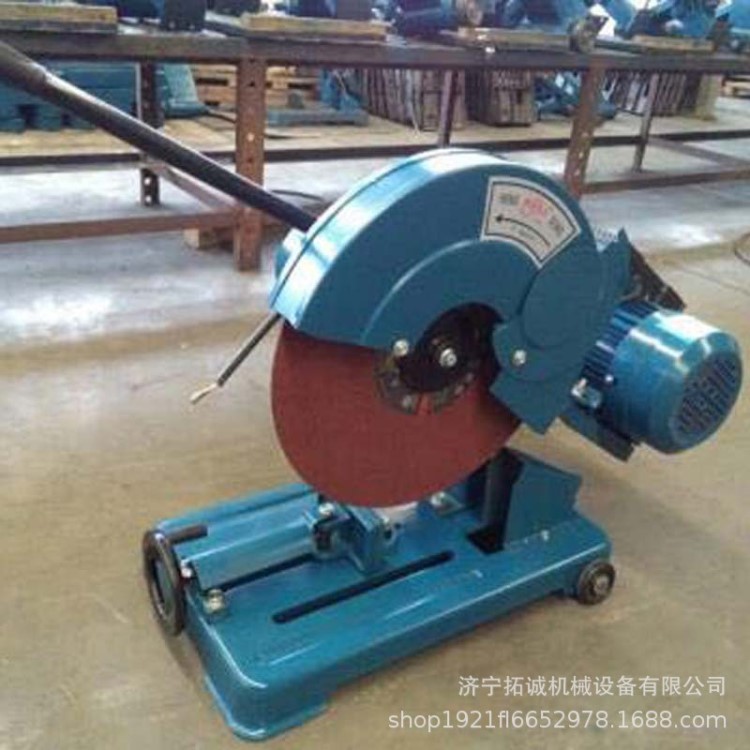 現貨供應JG-400型型材切割機 供應小型砂輪切割機 全銅3千瓦電機