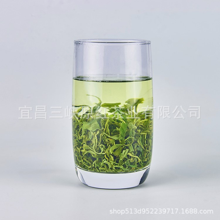 宜昌邓村浓香绿茶高山云雾2019年新茶叶春茶板栗香茶毛尖批发