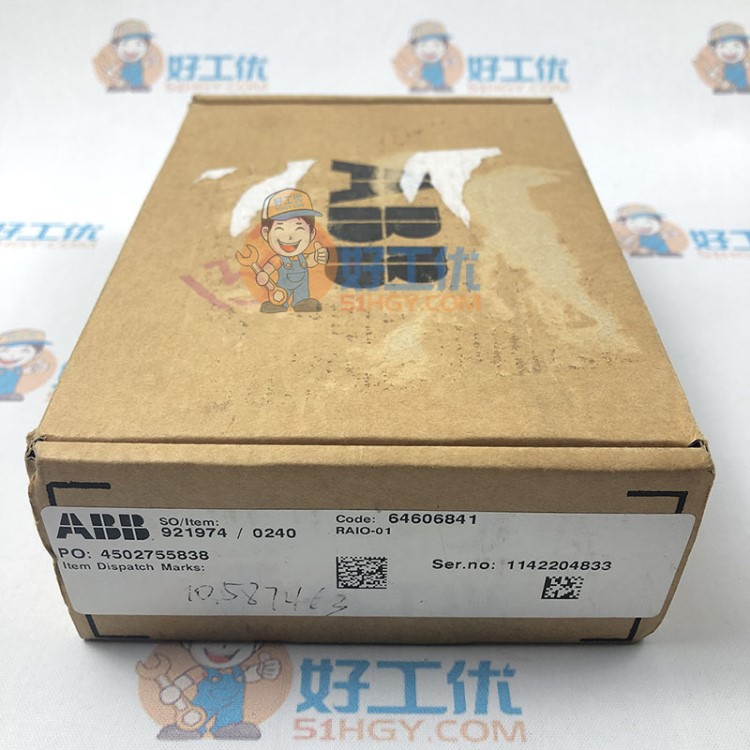 ABB變頻器RAI0-01主控板 RAIO-01 現(xiàn)貨64606841 通訊適配器
