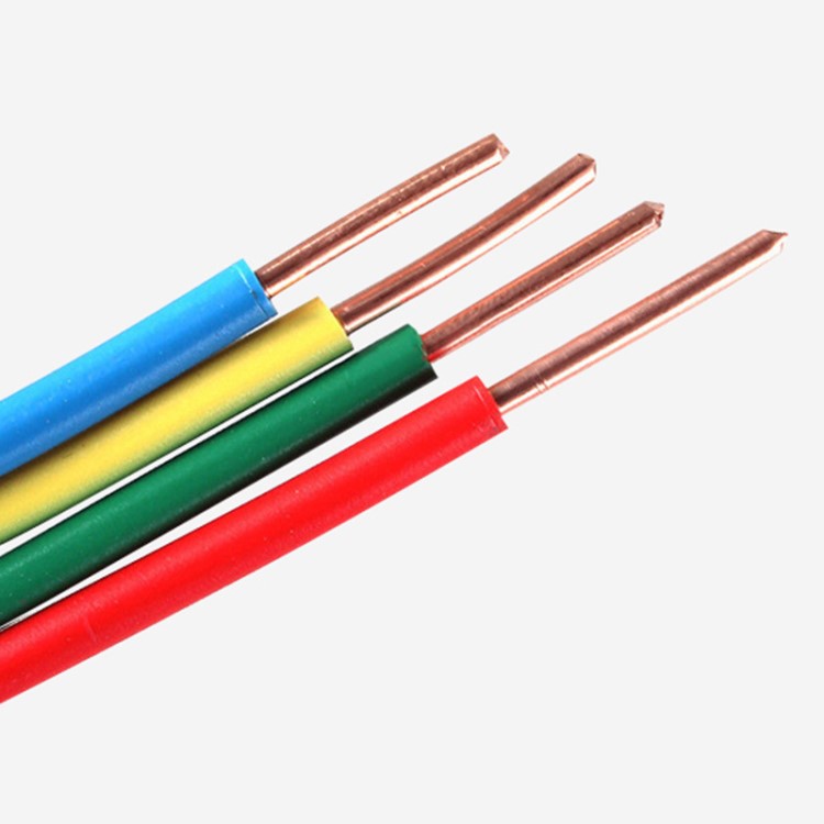 厂家直销单股铜线 津猫家用电线阻燃线缆 单芯1.5平方bv塑铜线