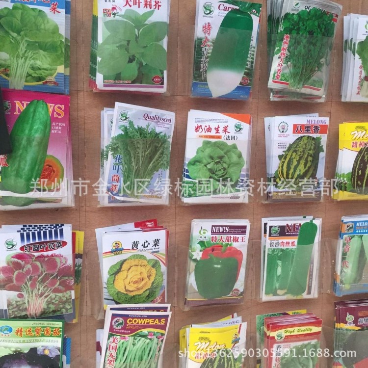 批发供应菜种 各种蔬菜种子 家庭阳台 四季菜园种植品种