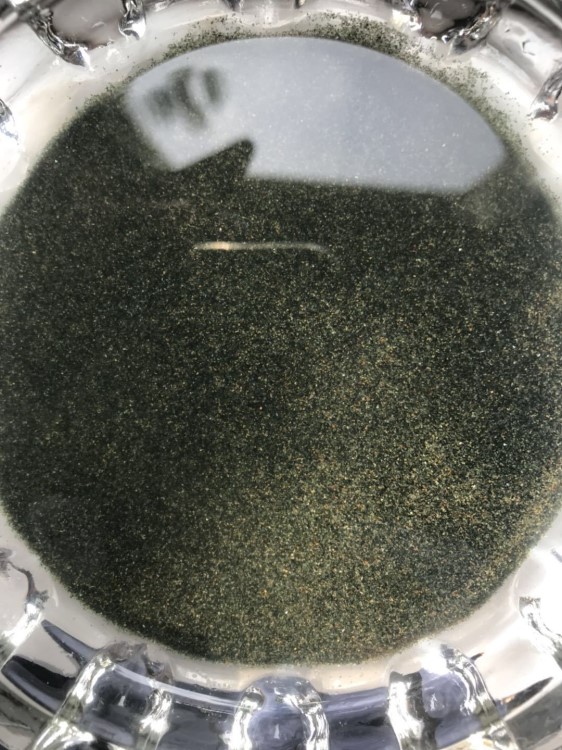 天然金剛砂濾料 綠輝石粒度砂 天然綠色礦砂