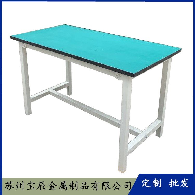 廠家直銷車間操作臺方管工作臺防靜電工作桌可拆裝輕型工作臺批發