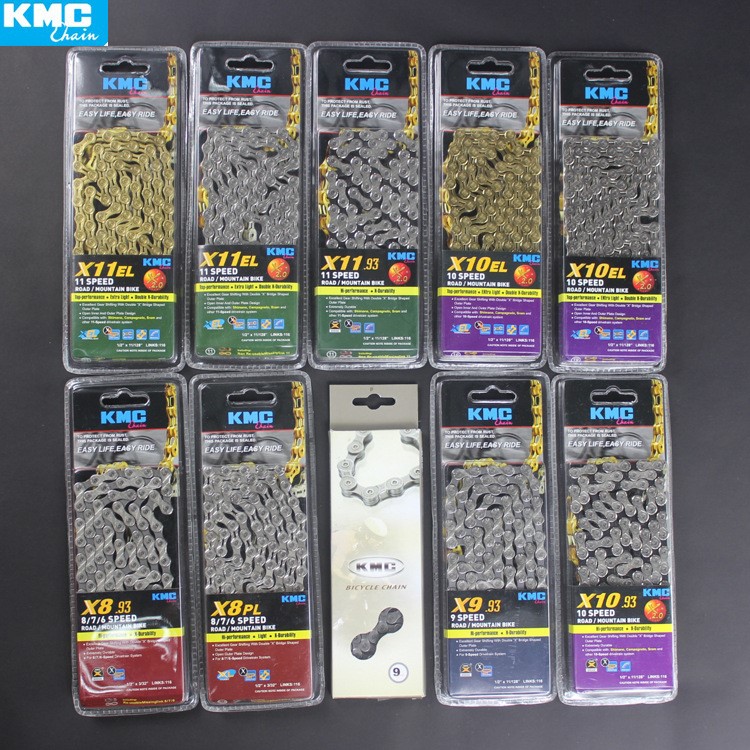 供應 盒裝KMC桂盟 HV408 Z99 X8 X9 X10 X11鏤空自行車鏈條