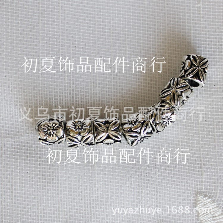 時尚8.5*9mm金屬飾品配件 珠串隔珠 服飾小掛件 20顆/包