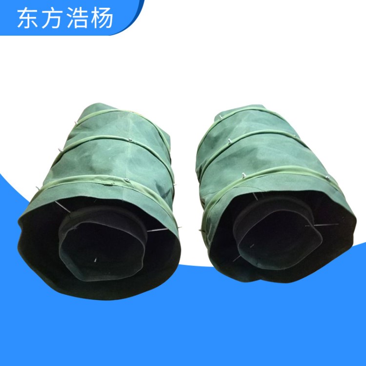 廠家供應(yīng) 水泥廠散裝機伸縮除塵布袋 水泥下料口輸送帆布袋