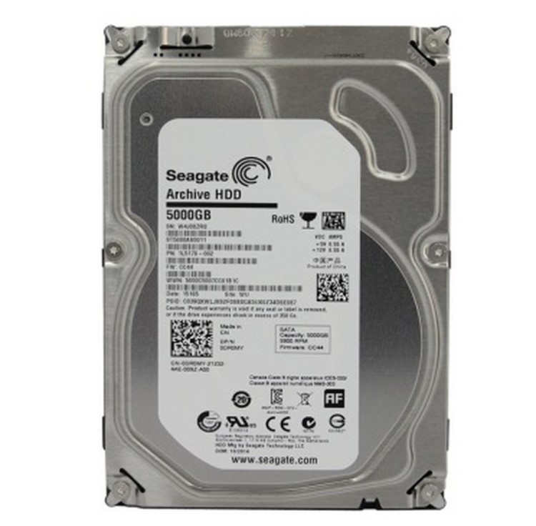 希捷（Seagate）臺(tái)式機(jī)硬盤(pán)5TB ST5000AS0011 5900轉(zhuǎn)128M SATA3