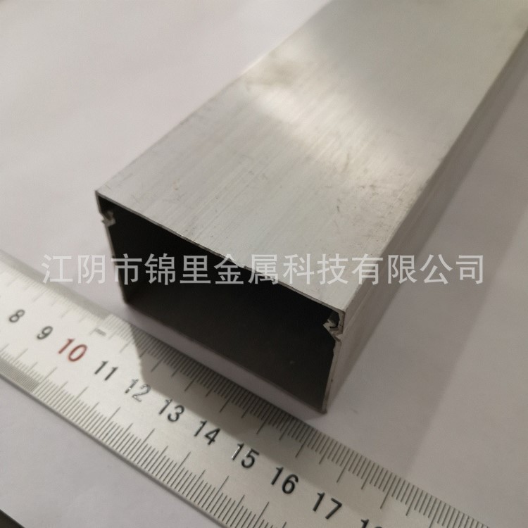 铝线槽60x40加厚1.0铝槽灯线槽铝合金桥架亮化铝合金布线槽定制