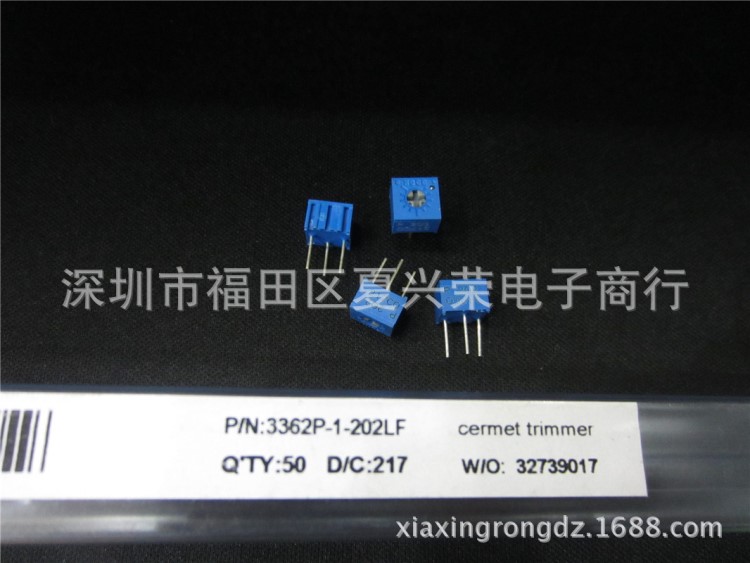 可調(diào)電位器 精密可調(diào)電阻 3362P-1-202LF 2K 3362P-202 全新環(huán)保