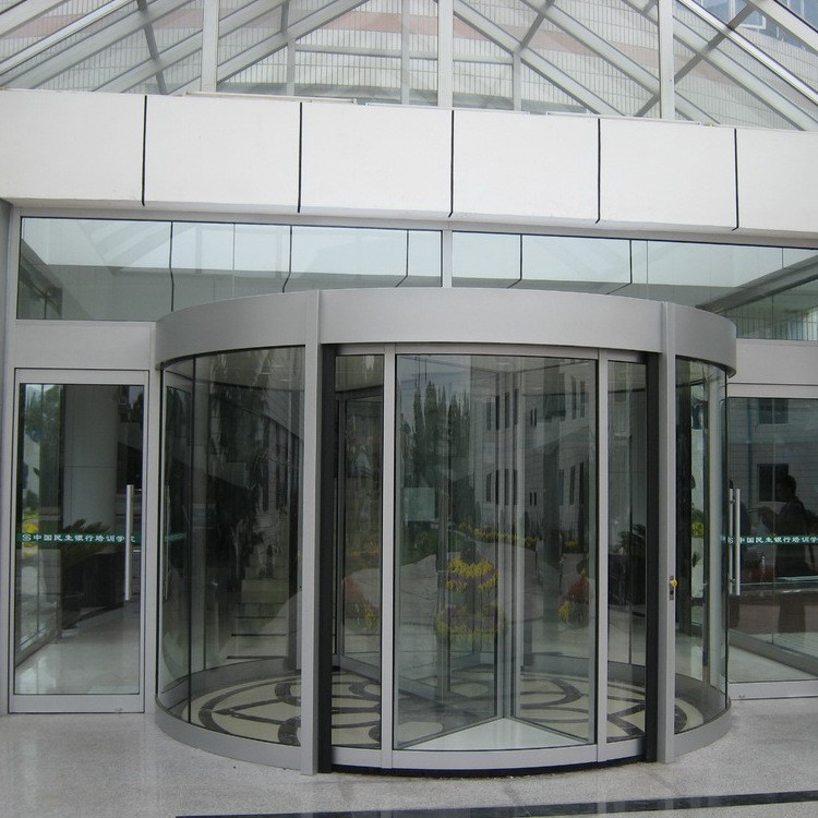 美國史丹利自動旋轉門原裝三翼旋轉門 酒店商用旋轉門