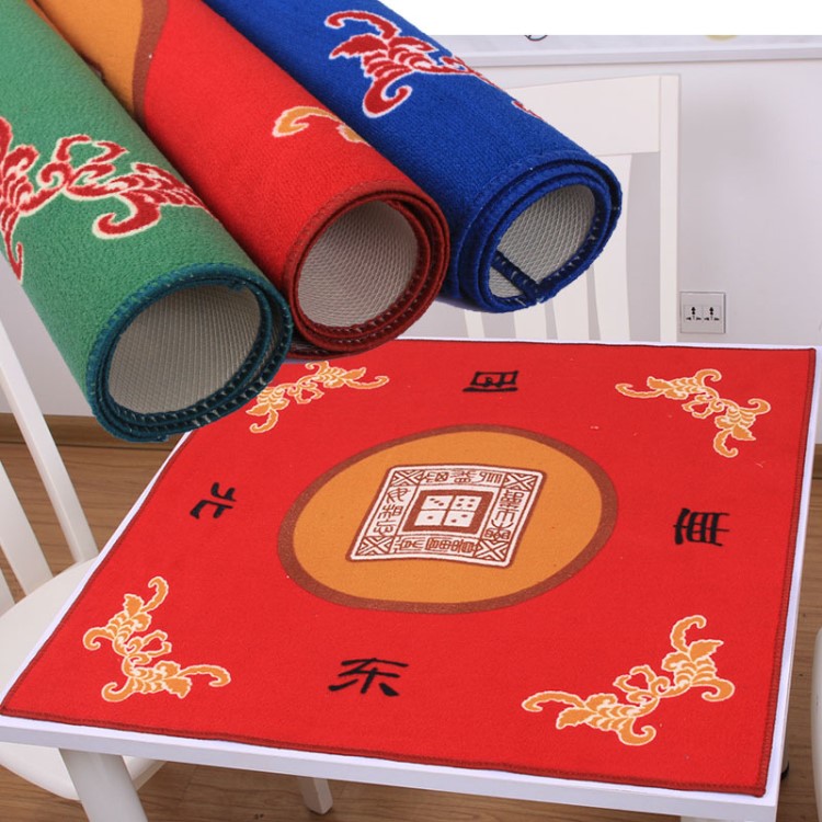 麻將桌布 麻將墊 加厚防滑消音麻將臺布 麻將毯 手搓麻將墊批發(fā)