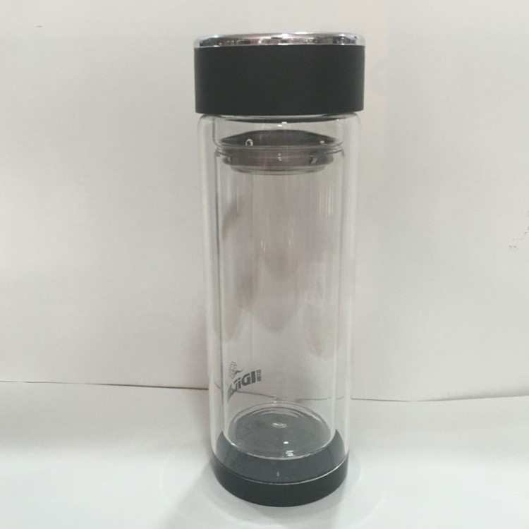 廠家直銷創(chuàng)意百貨加厚水晶玻璃杯雙層水晶透明玻璃杯水杯定制批發(fā)