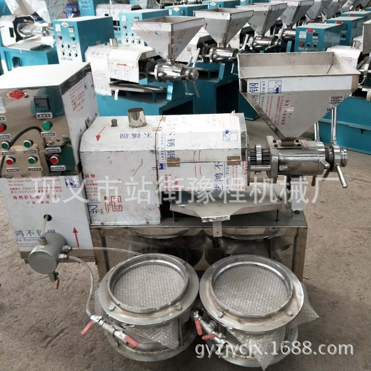 廠家不銹鋼榨油設備 小型真空菜籽榨油機 離心式花生濾油機