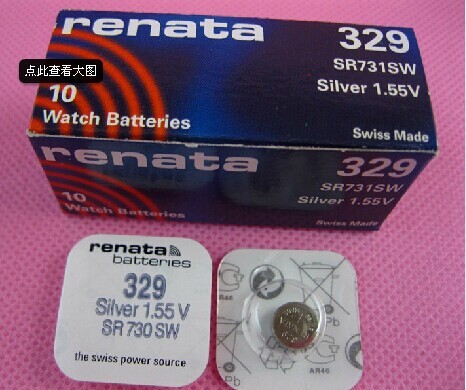 瑞*士電池 RENATA 329 SR731SW SWATCH 瑞士329 手表電池