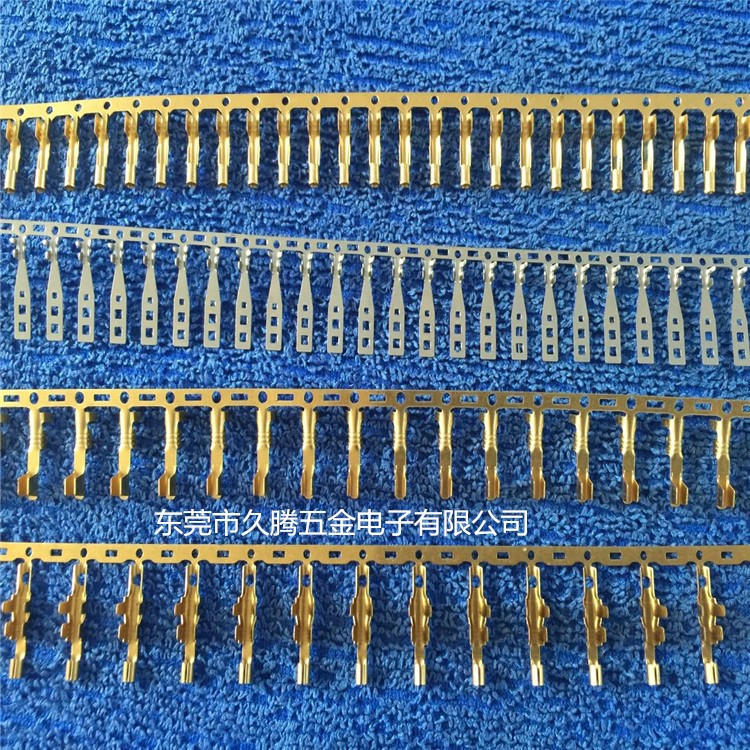 廠家直銷1.0旗型插基銅管防水插圓管銅針1.5 1.7 1.8管形端子定制