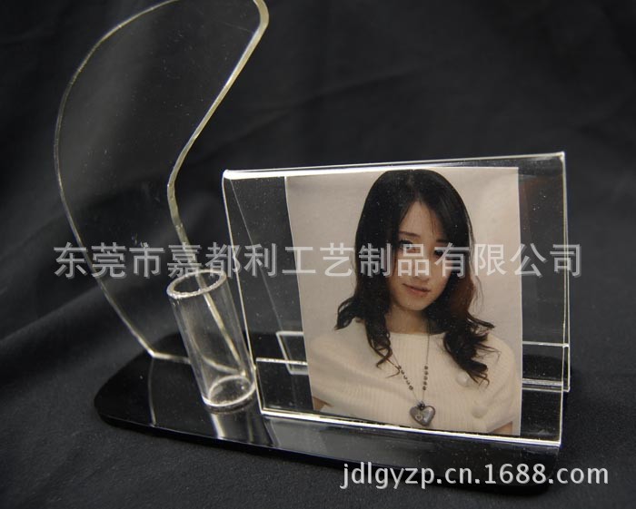 壓克力桌面展示架 有機玻璃筆筒展示架 便簽架 亞克力工藝禮品