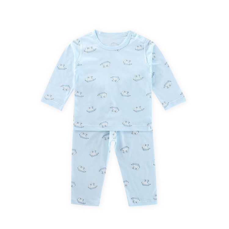 品牌童裝折扣批發(fā)走份 秋季日式嬰幼童中性童家居服可開檔卡通棉