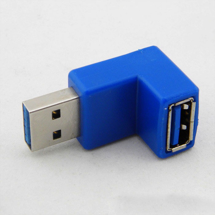 廠家供應(yīng) USB3,.0轉(zhuǎn)接頭90度直角公對母 usb3.0轉(zhuǎn)接頭