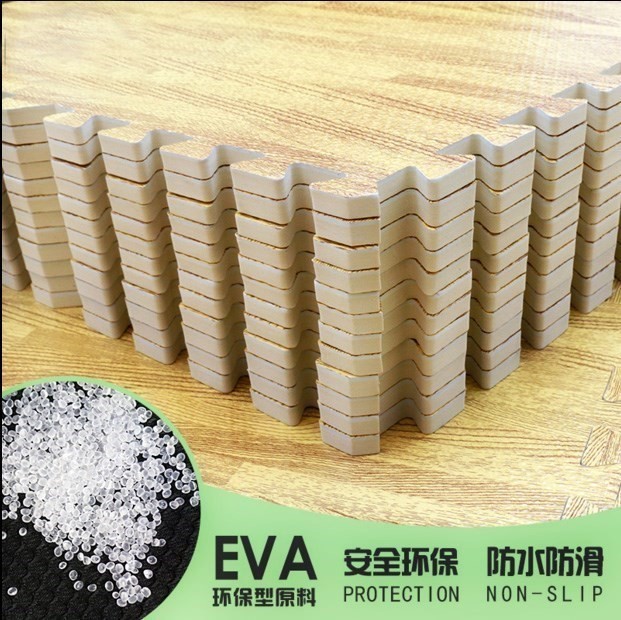 地膠墊防滑加厚耐磨木紋eva寶寶爬行墊拼接兒童拼圖泡沫80x80臥