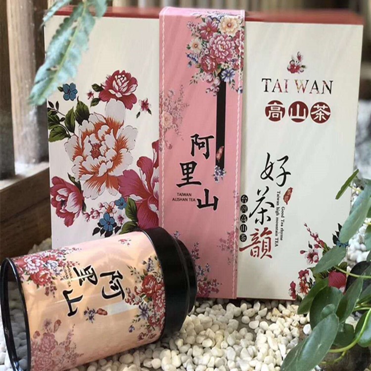 2019阿里山高山茶中秋禮品總統(tǒng)茶150g*2罐禮盒茶園直供禮品團(tuán)購