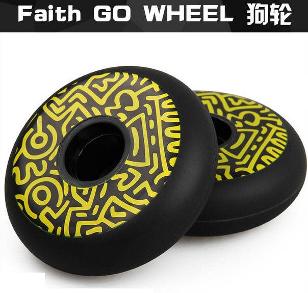 狗轮全轮肉刹车轮刹董Faith GOWHEEL溜冰鞋轮子刷街刹车专用