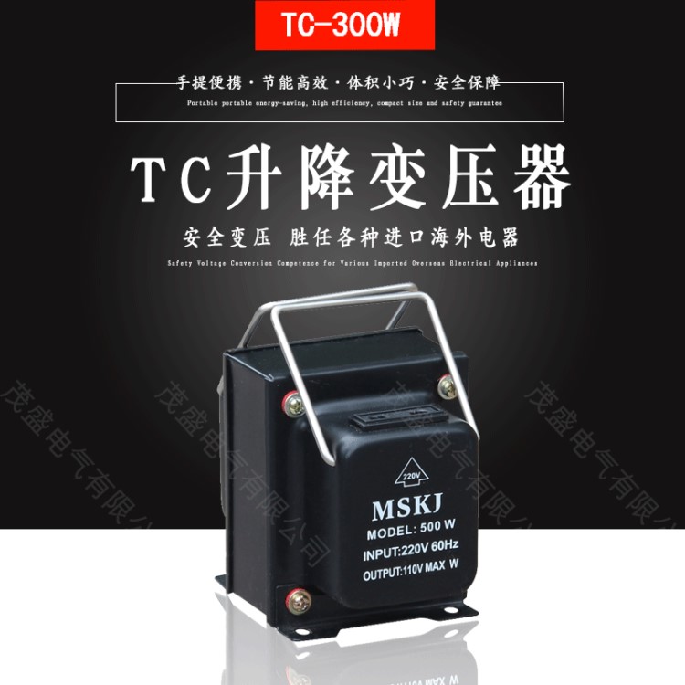 茂盛变压器220v转110v300w电压转换器家用电器小功率电源变压器