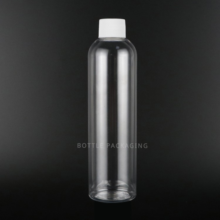 日用化工清洗劑 空瓶子塑料250ml 旋蓋吹塑瓶 透明圓pet瓶