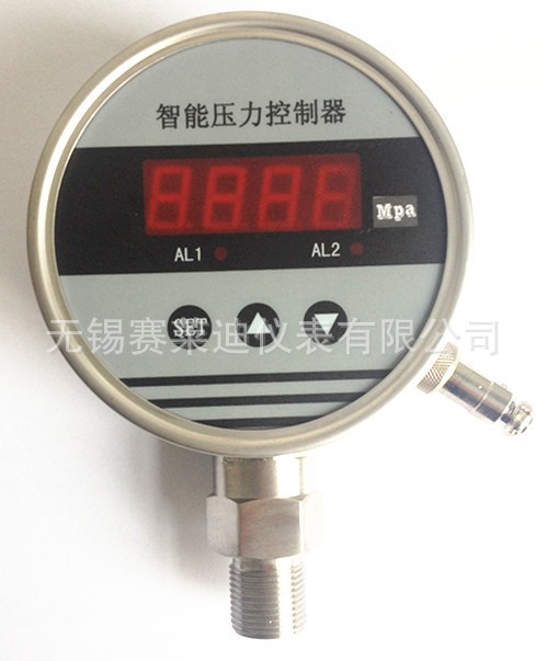 智能壓力控制器 SK-105數(shù)字電接點(diǎn)壓力表 高精度壓力變送控制器