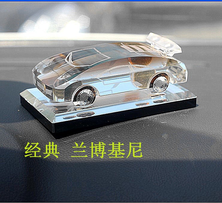 汽車(chē)香水座水晶車(chē)模擺件車(chē)載飾品車(chē)用禮品時(shí)尚蘭博基尼