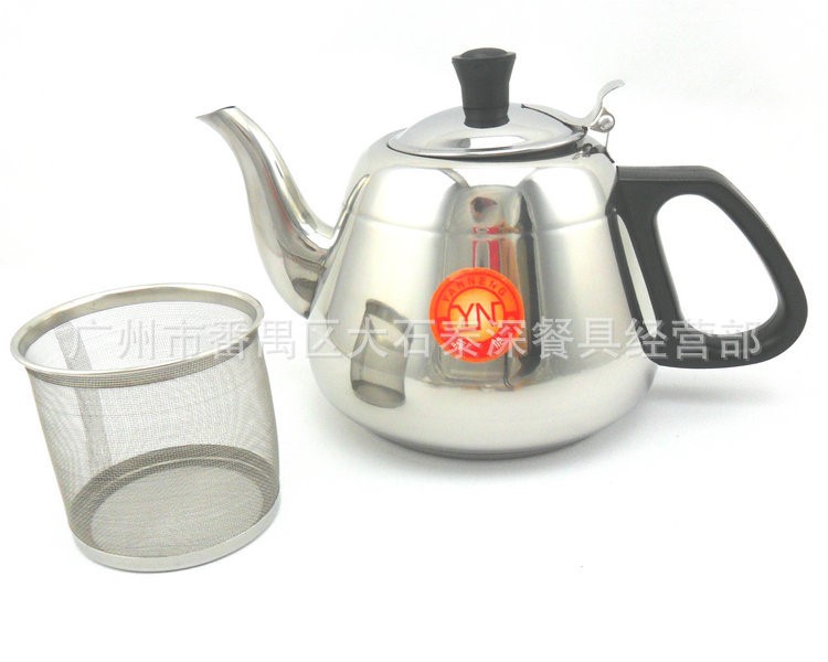 加厚不銹鋼燒水壺茶具類茶壺迷你電磁爐羅馬茶壺